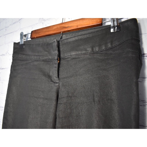 Black Metallic Skinny Jeans - Picture 5 of 6